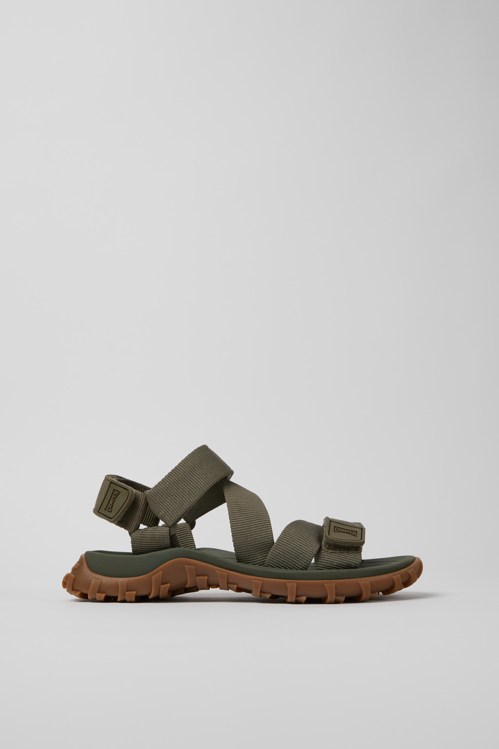 Drift Trail Sandal Green Recycled PET Sandals for Women. - Image 2