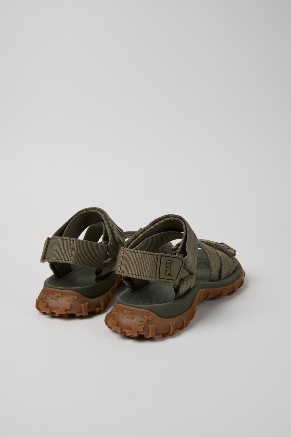 Drift Trail Sandal Green Recycled PET Sandals for Women. - Image 3