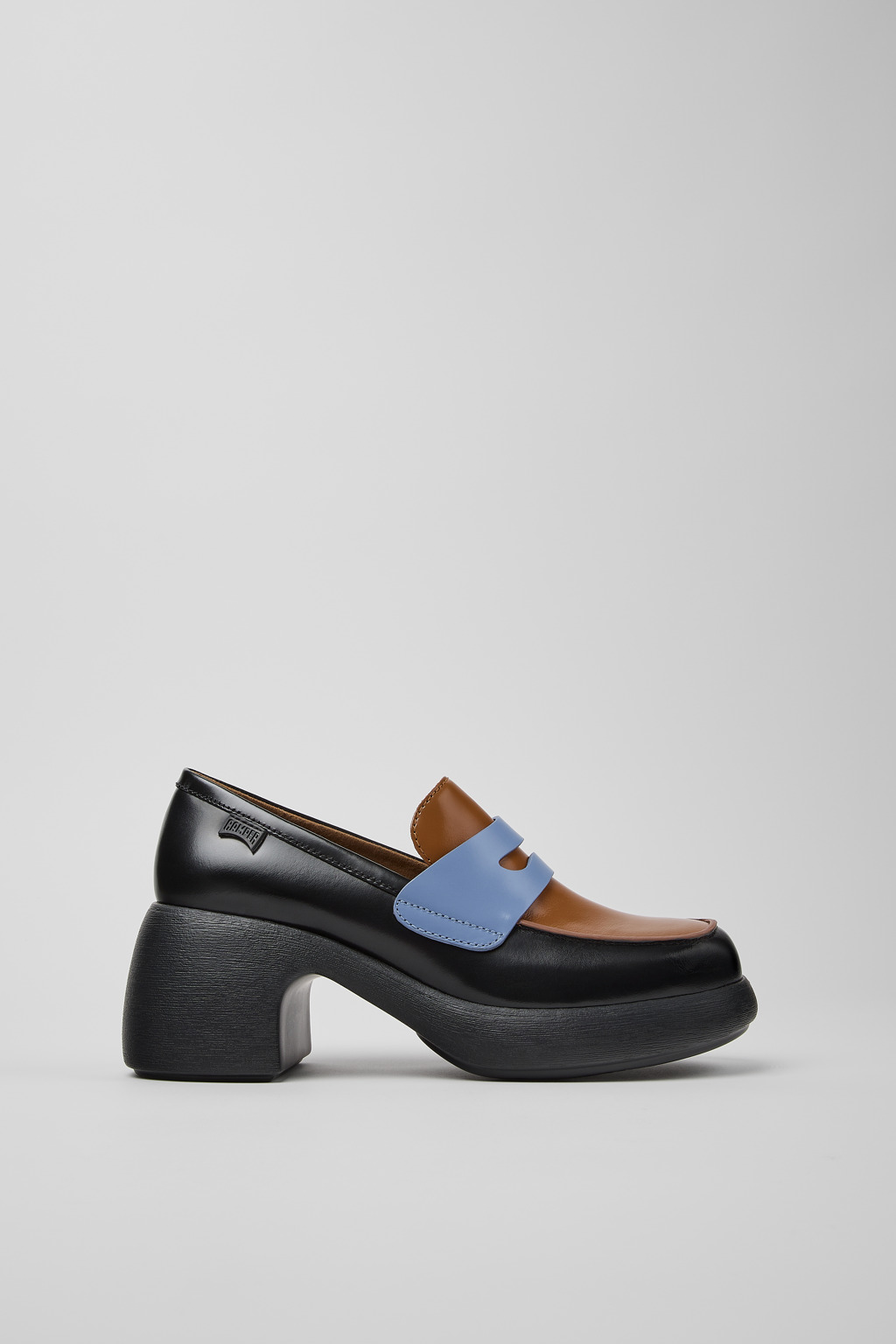 Twins Multicolor Leather Moccasins for Women. - Image 2