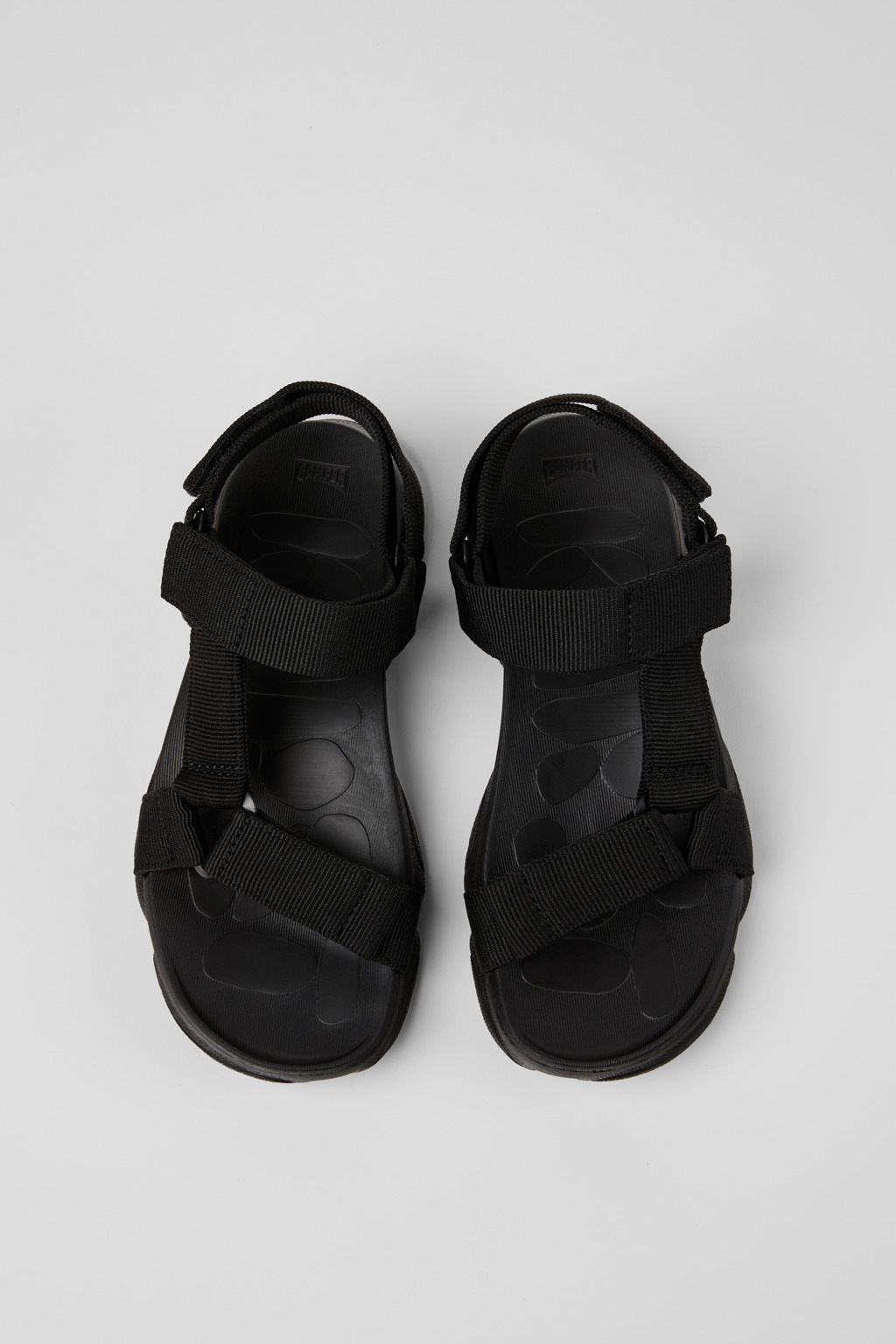 Karst Sandal Black Textile Sandals for Women. - Image 4