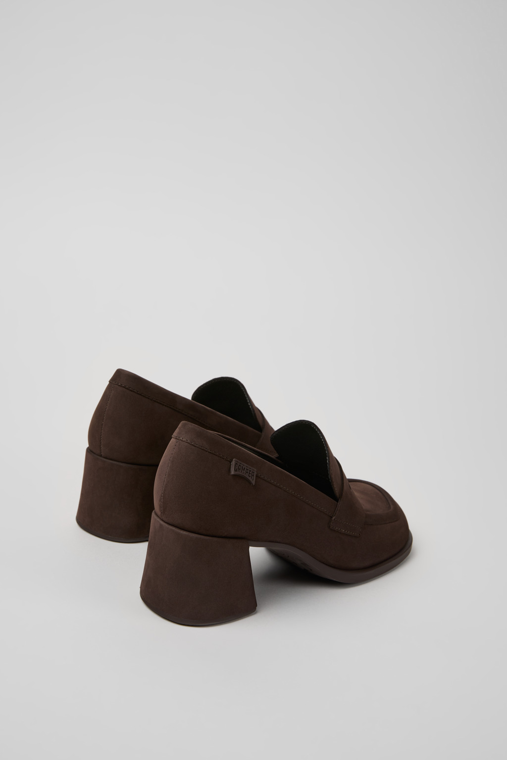 Kora Brown Nubuck Moccasins for Women. - Image 3