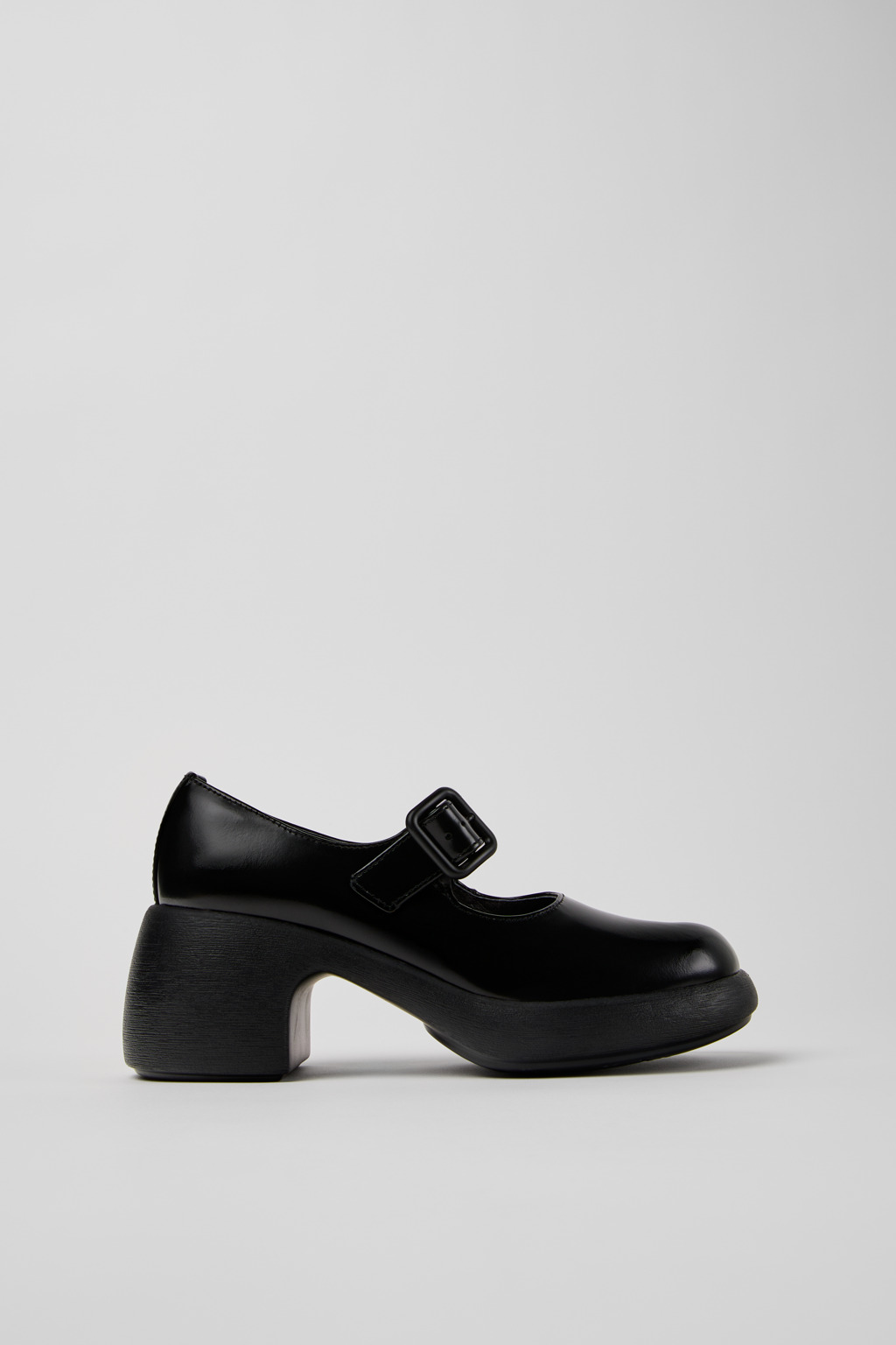Thelma II Black Leather Moccasins for Women. - Image 2