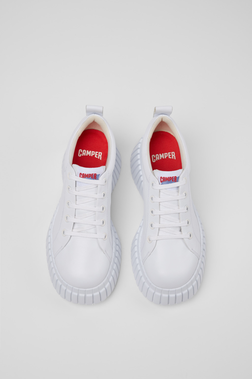 Pix BCN White Leather Shoes for Women. - Image 4