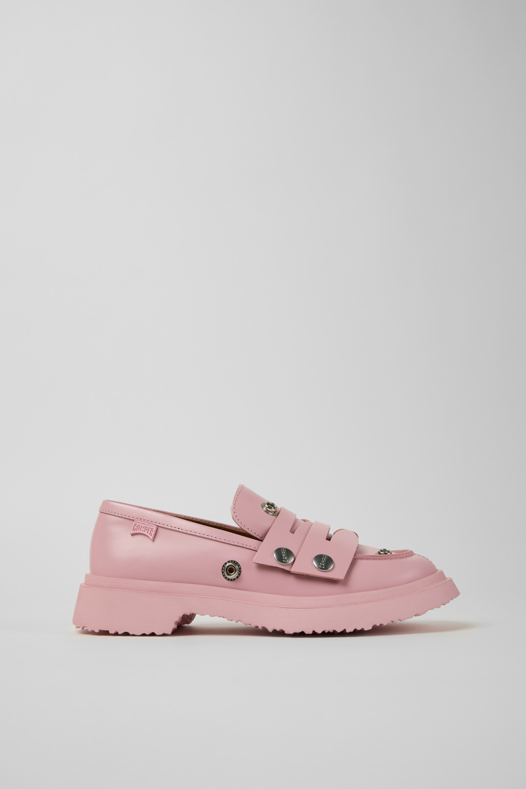 Twins Pink Leather Moccasins for Women. - Image 2