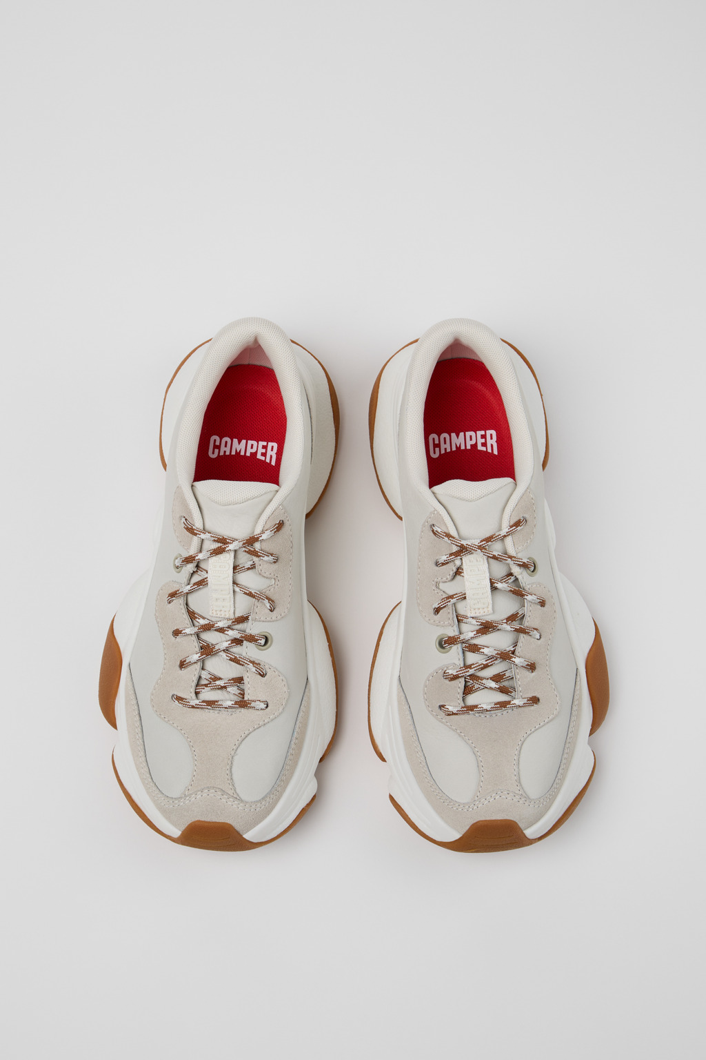 Karst 2 White Leather Sneakers for Women. - Image 5