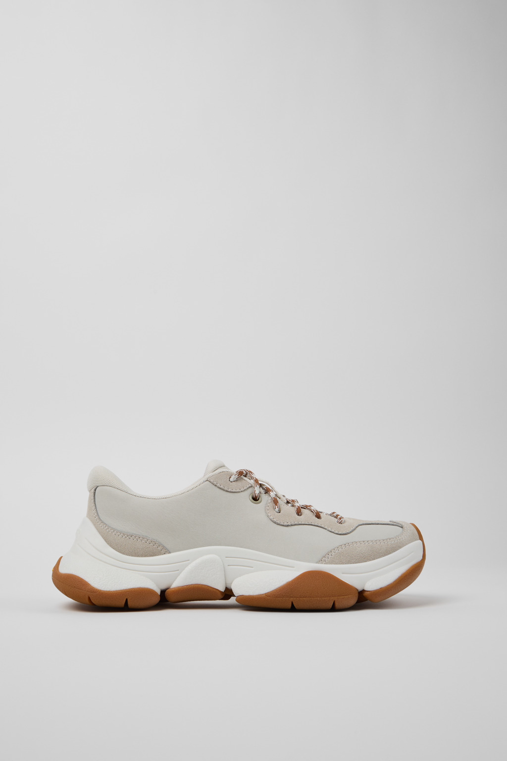 Karst 2 White Leather Sneakers for Women. - Image 3