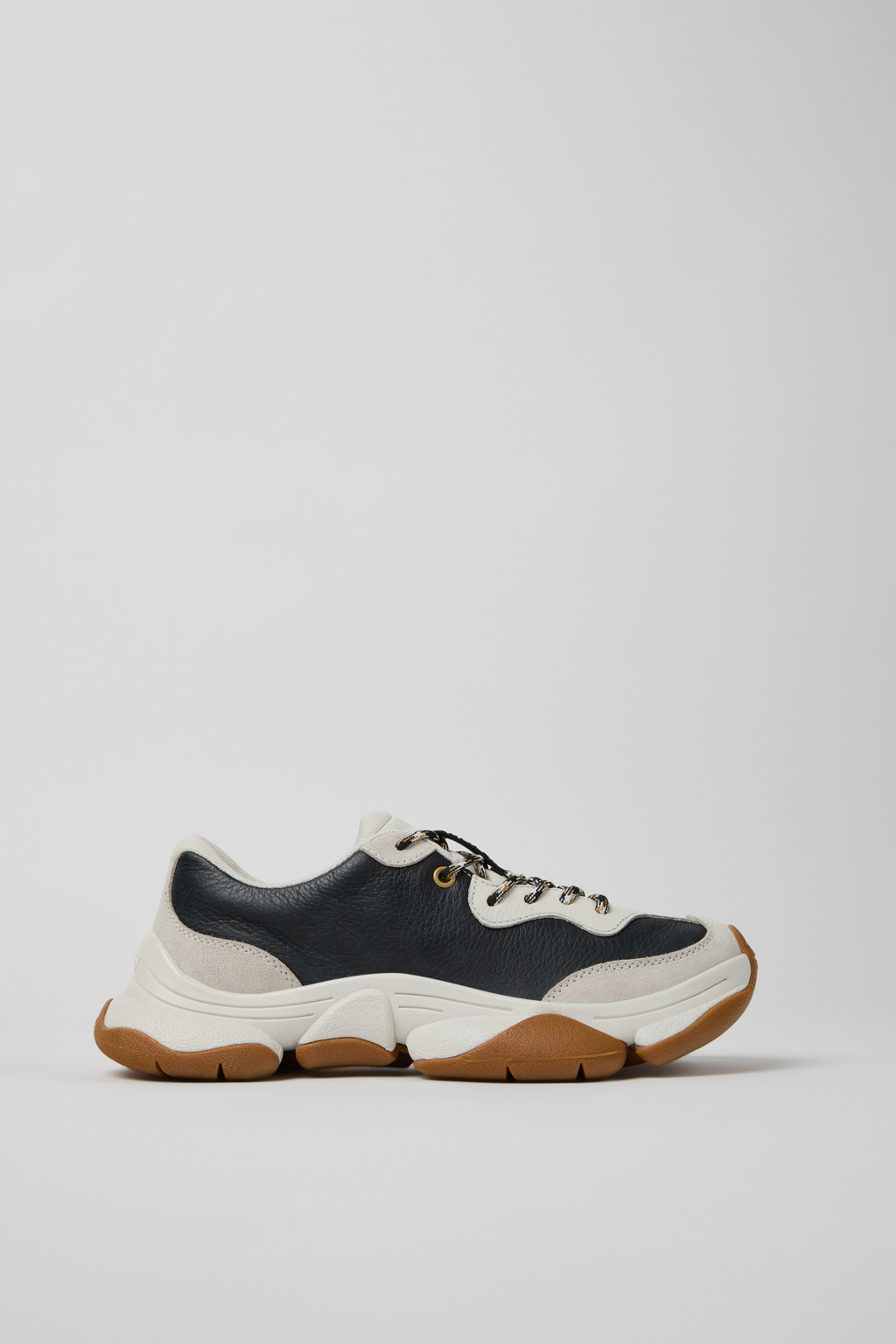 Twins White Leather Sneakers for Women. - Image 3