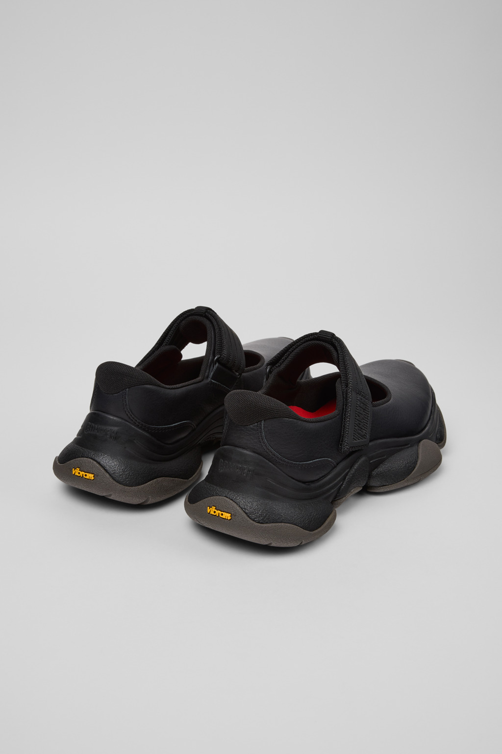 Karst 2 Black Leather Sneakers for Women. - Image 3