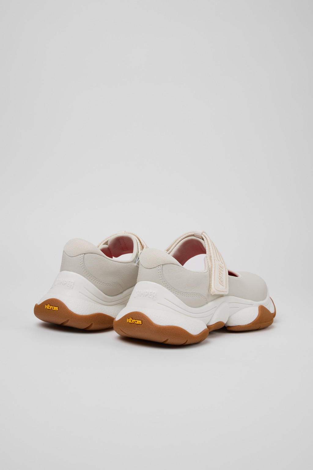 Karst 2 White Leather Sneakers for Women. - Image 4