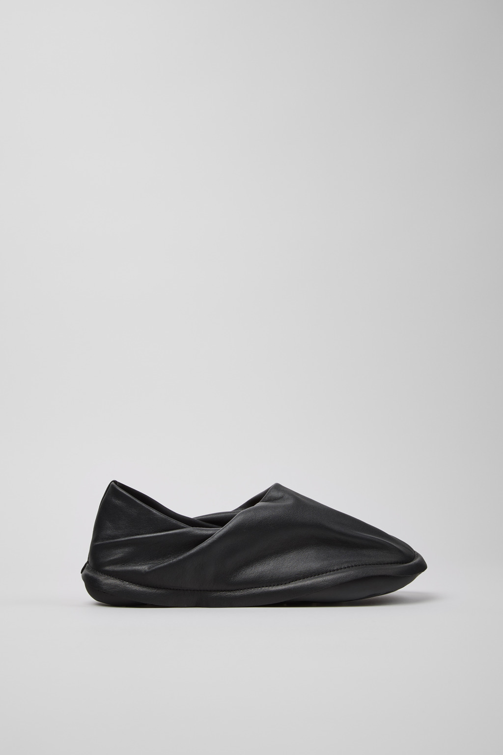 Camper x ISSEY MIYAKE - Peu Form Black Leather Women's Shoes. - Image 2
