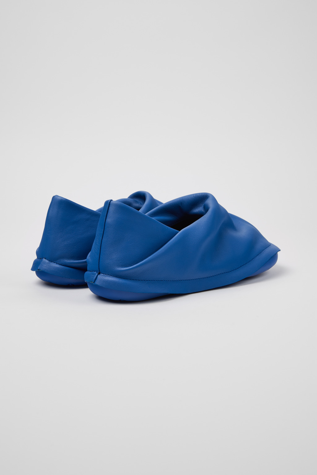 Camper x ISSEY MIYAKE - Peu Form Blue Leather Women's Shoes. - Image 3