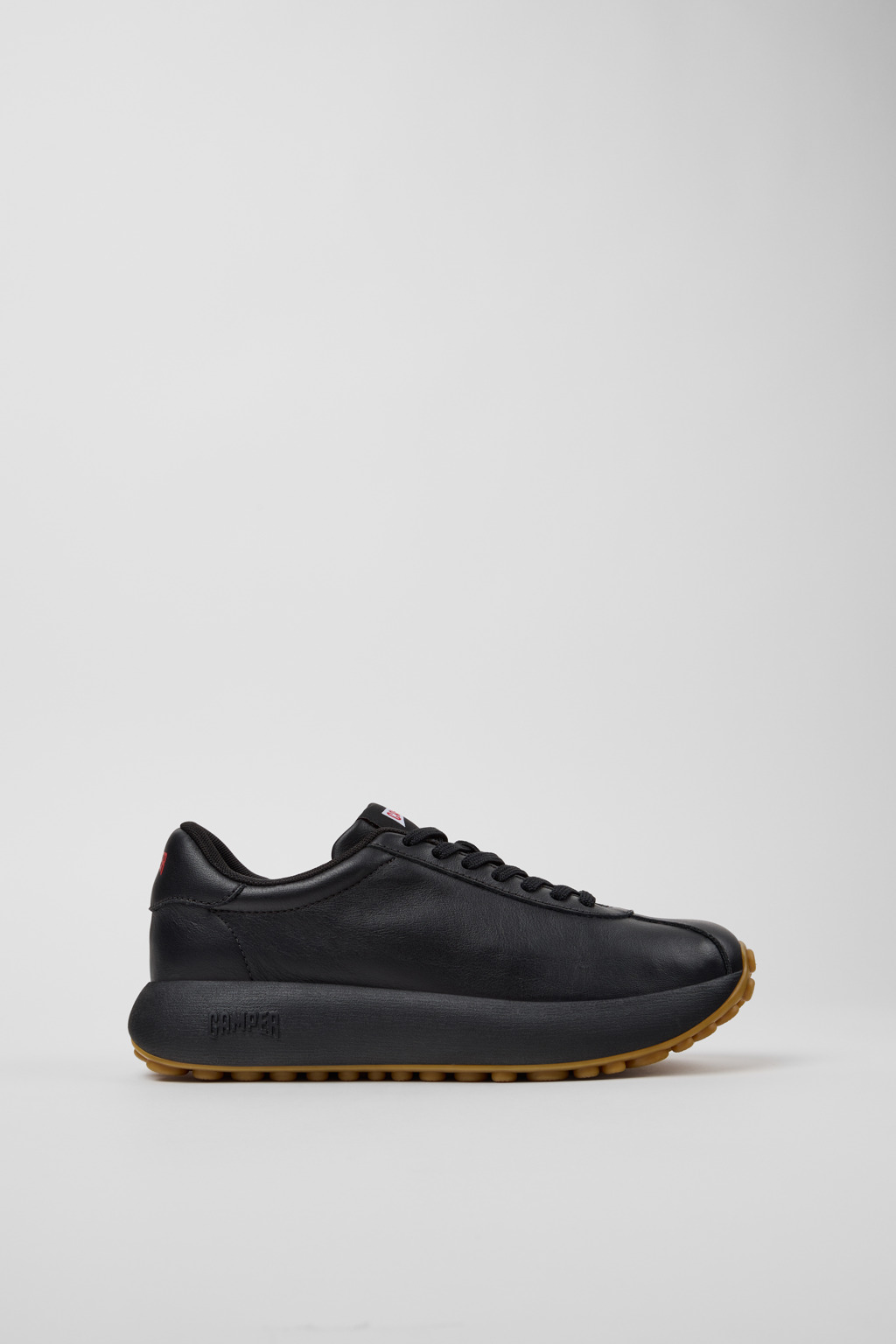 Pelotas Athens Black Leather Sneaker for Women. - Image 2