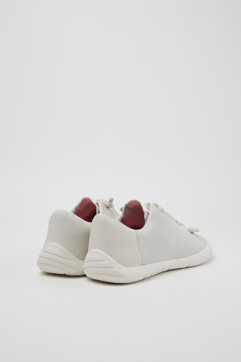 Peu Path+ White Leather Sneakers for Women. - Image 3