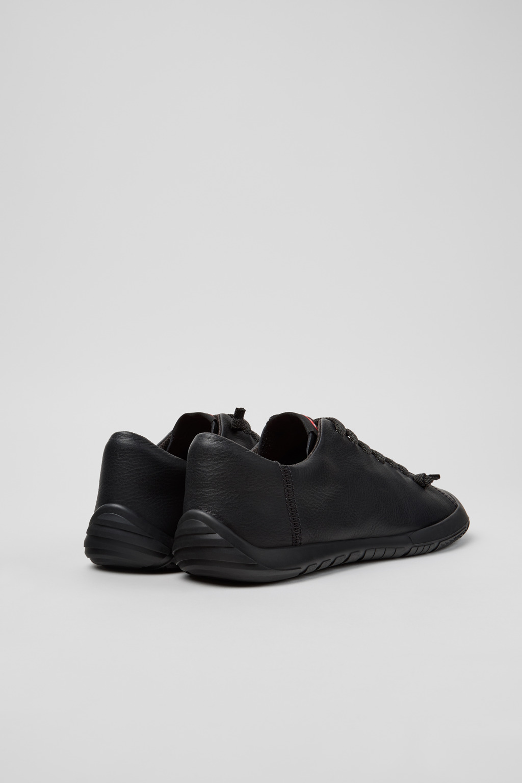 Peu Path+ Black Leather Sneakers for Women. - Image 3