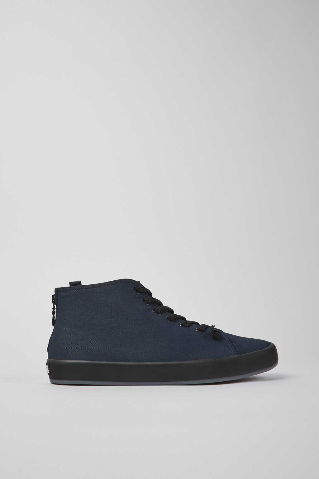 Andratx Navy blue textile sneakers for men - Image 2
