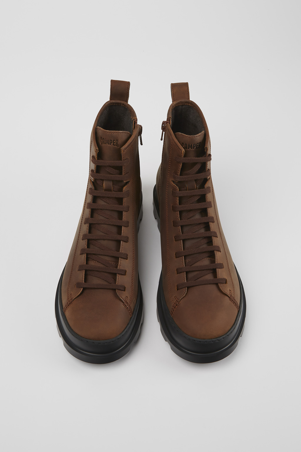 Brutus Brown medium lace boot for men - Image 4