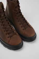 Brutus Brown medium lace boot for men
