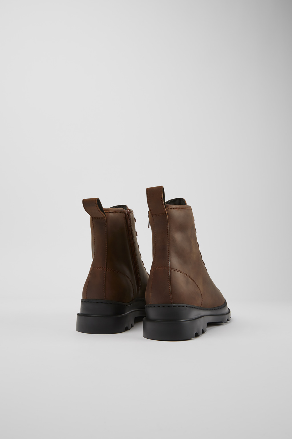 Brutus Brown medium lace boot for men - Image 3