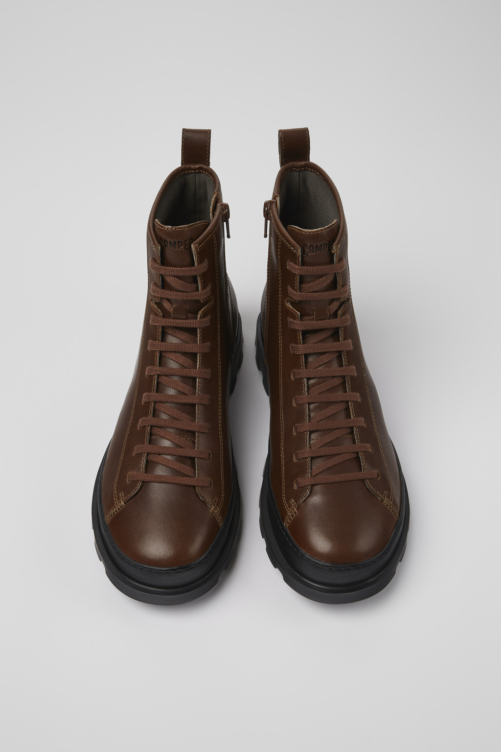 Brutus Brown medium lace boot for men - Image 4