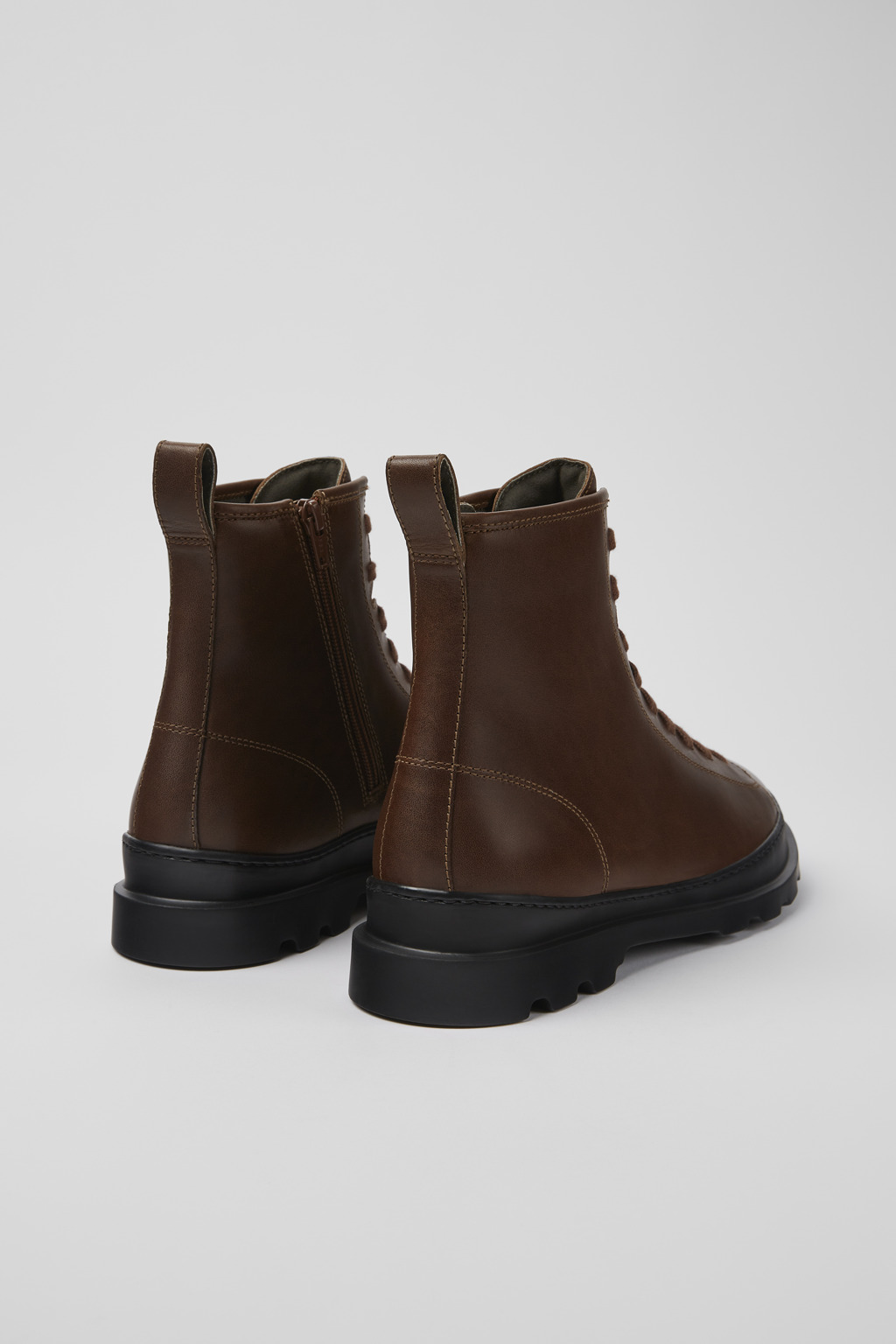 Brutus Brown medium lace boot for men - Image 3
