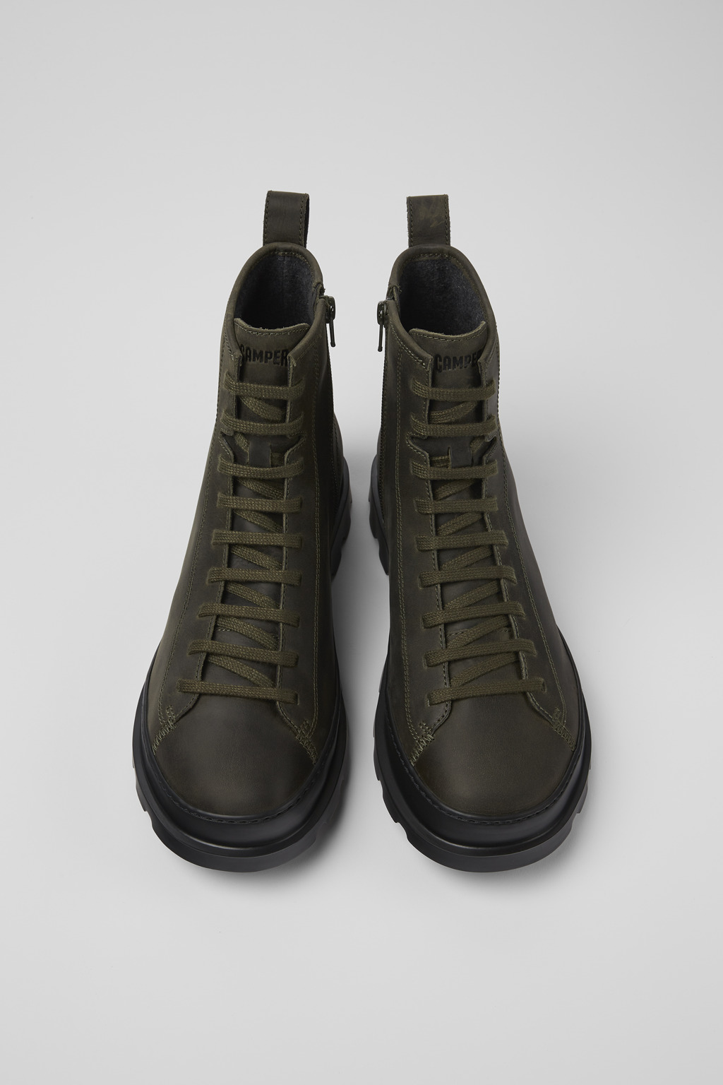 Brutus Green medium lace boot for men - Image 4