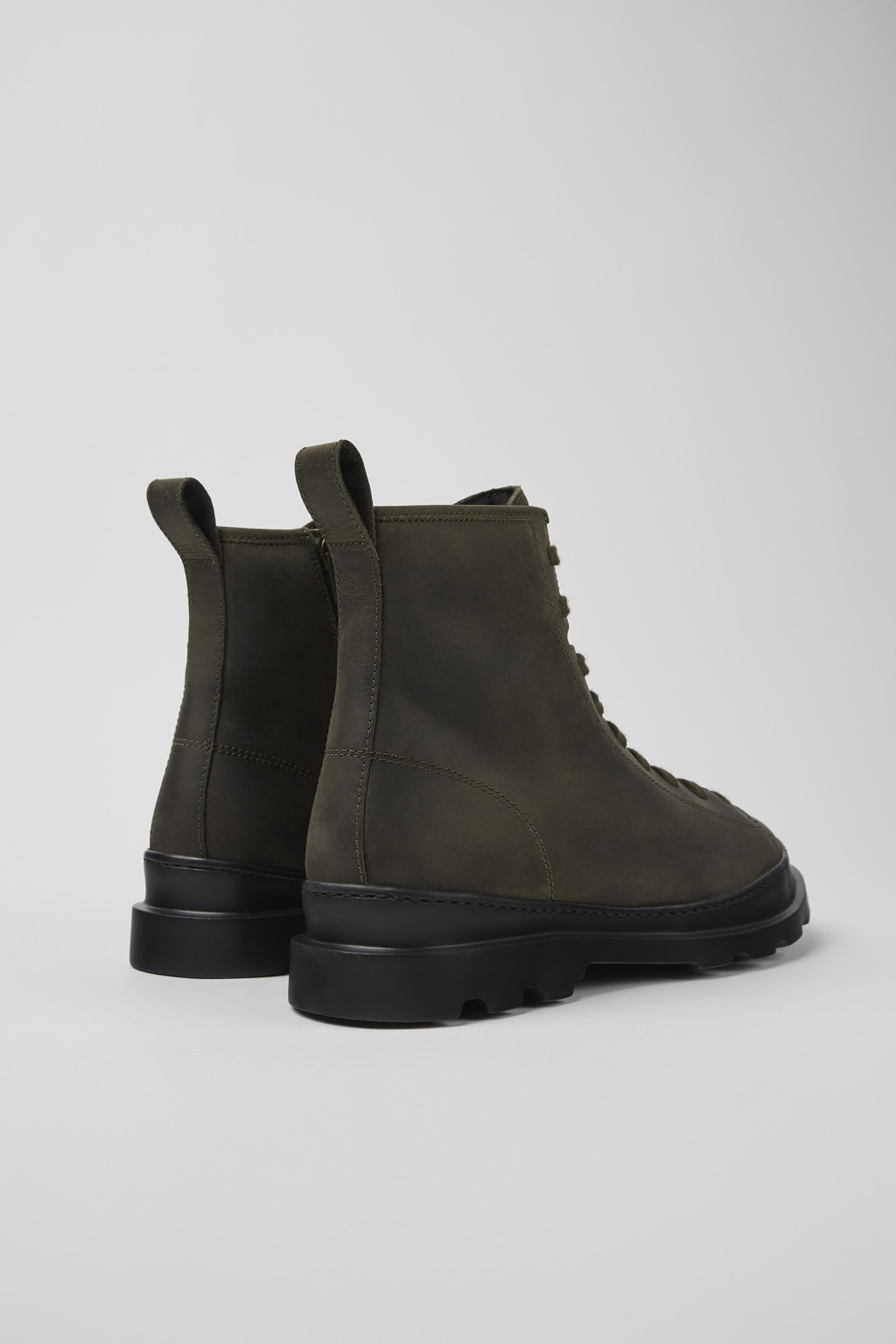 Brutus Green medium lace boot for men - Image 3