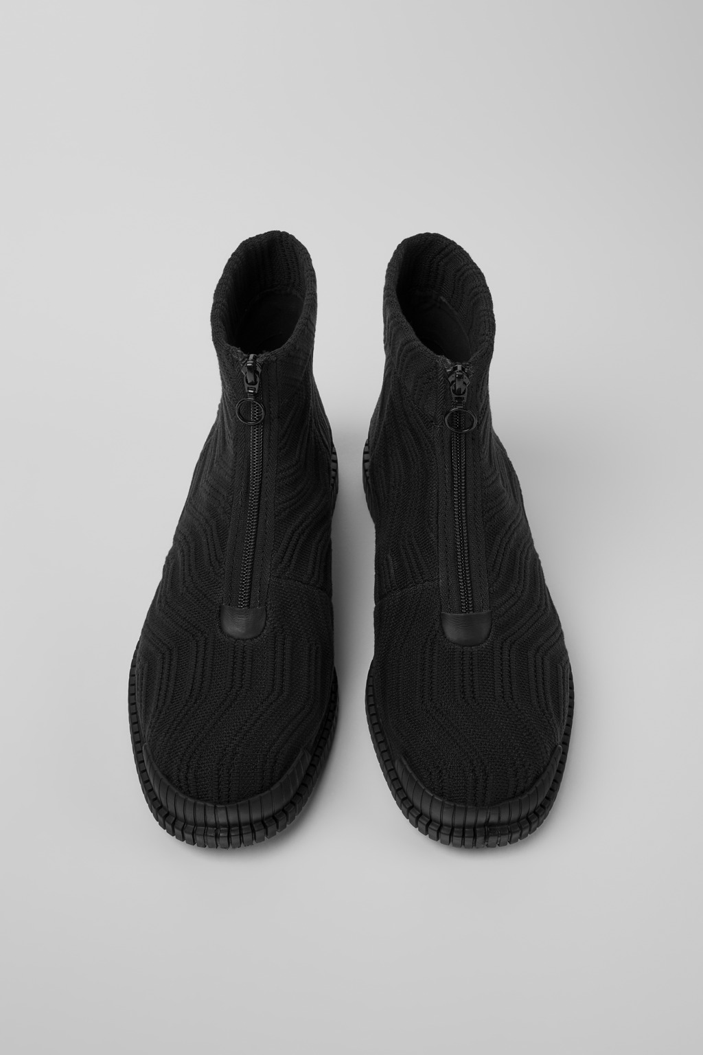 Pix TENCEL Black zip boots for men - Image 4