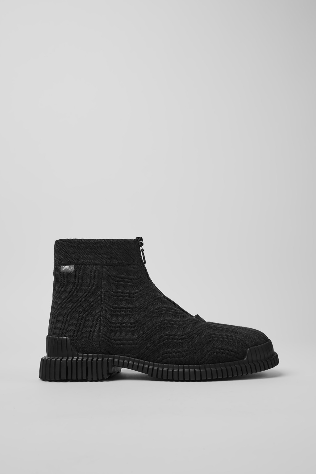 Pix TENCEL Black zip boots for men - Image 2