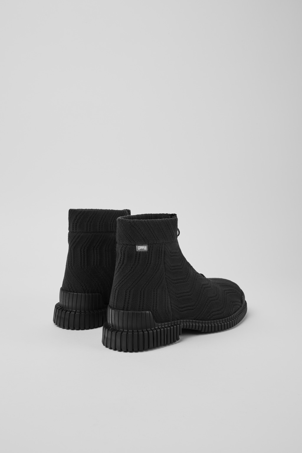 Pix TENCEL Black zip boots for men - Image 3