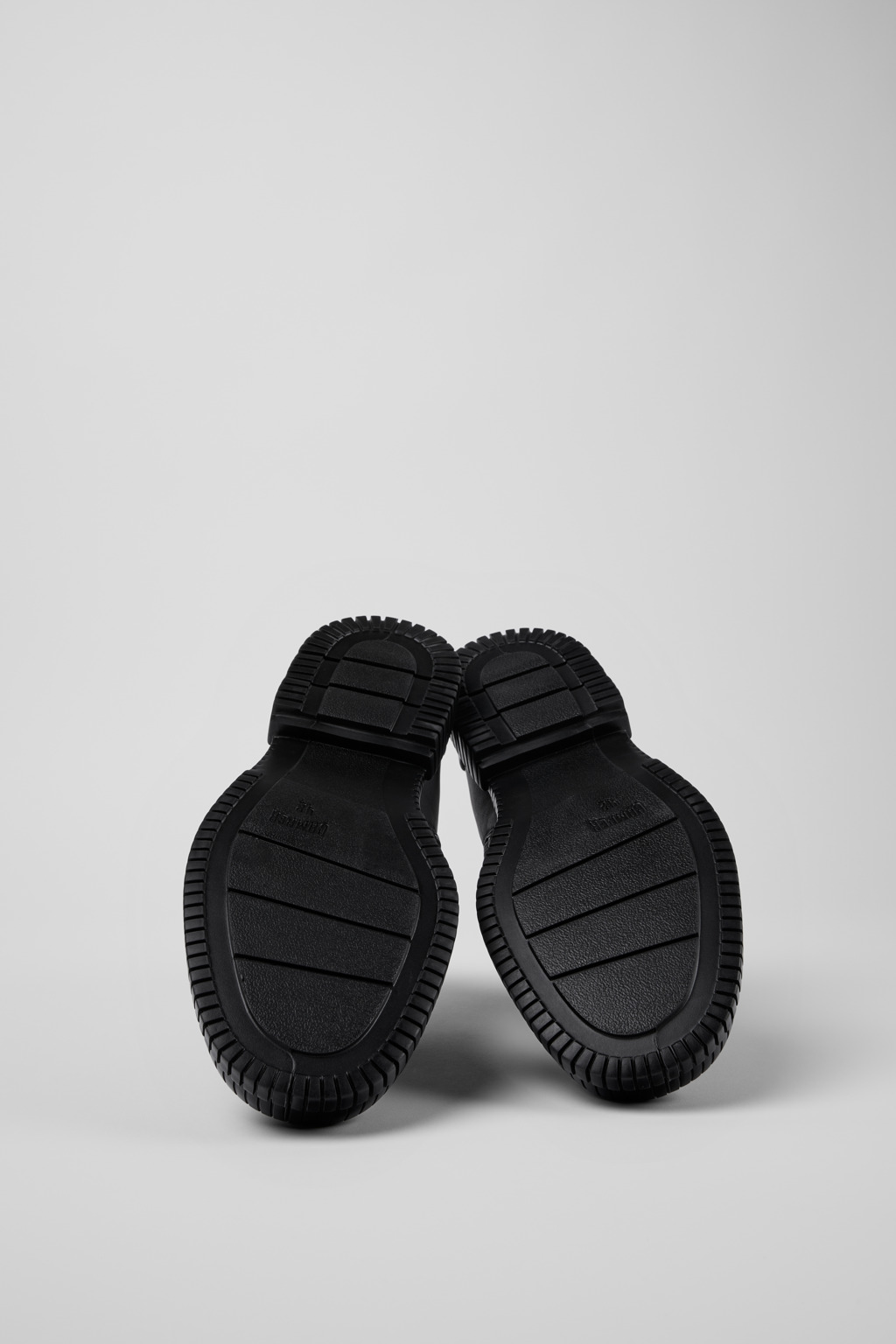 Pix Black Leather Mid Boots for Men. - Image 5