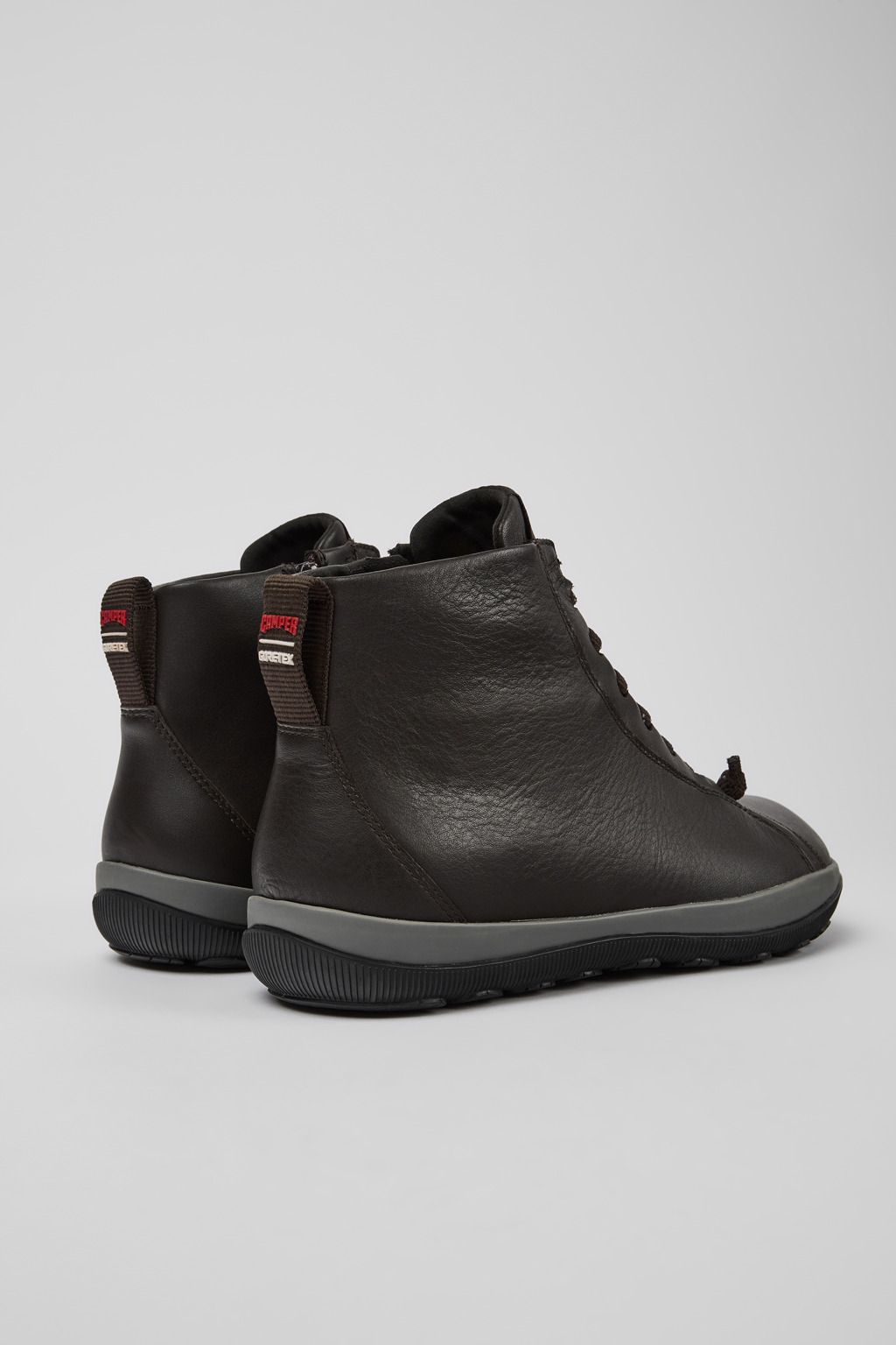Peu Pista GORE-TEX Brown leather ankle boots for men - Image 3