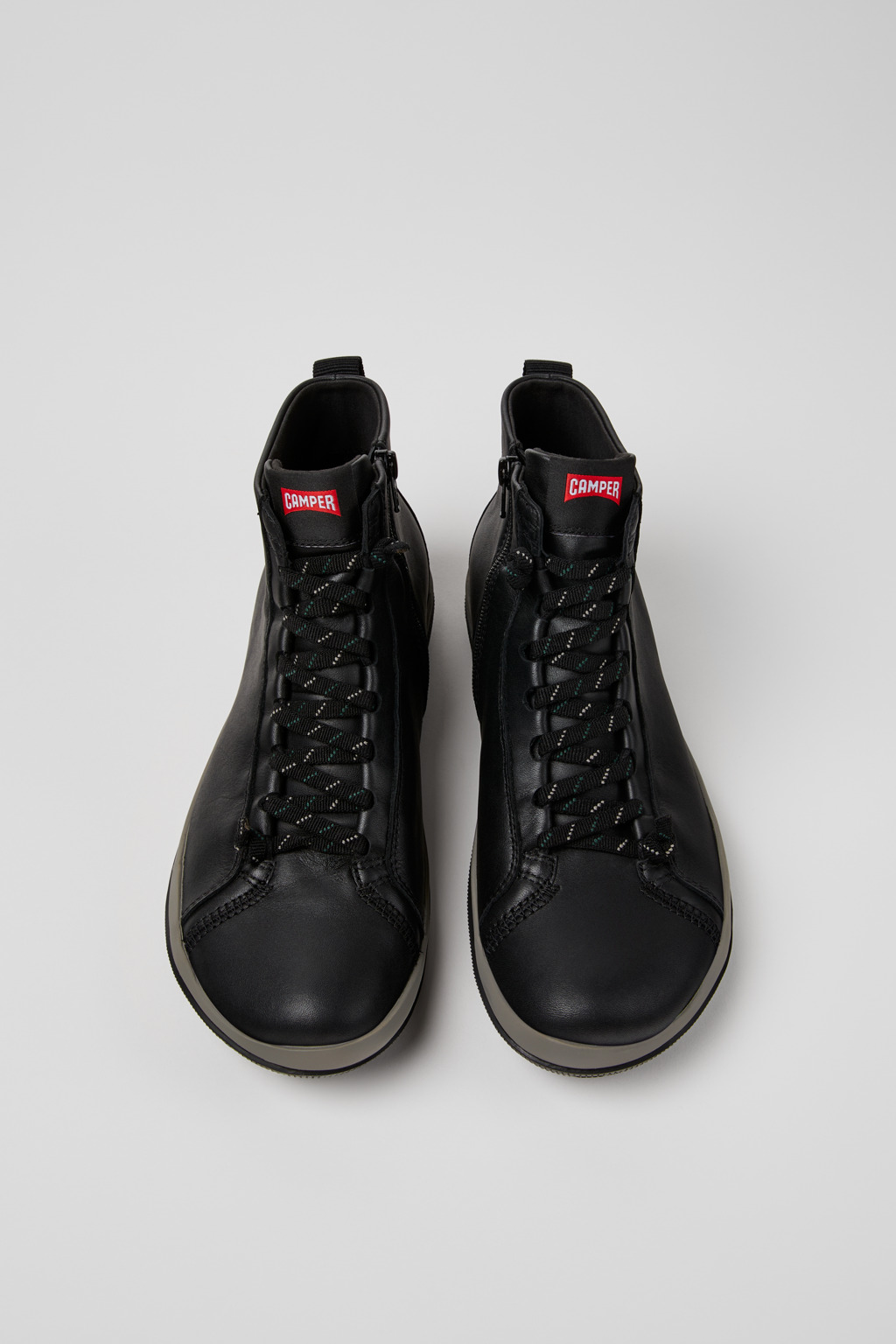 Peu Pista GM GORE-TEX Black Leather Mid Boots for Men. - Image 4