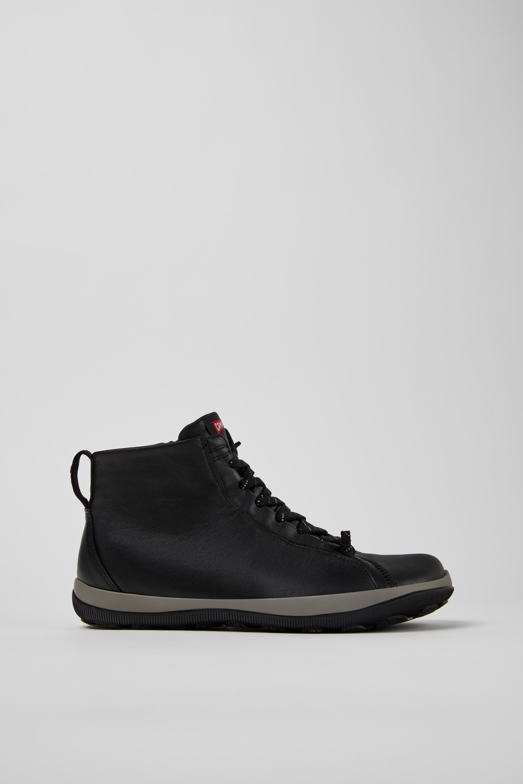 Peu Pista GM GORE-TEX Black Leather Mid Boots for Men. - Image 2
