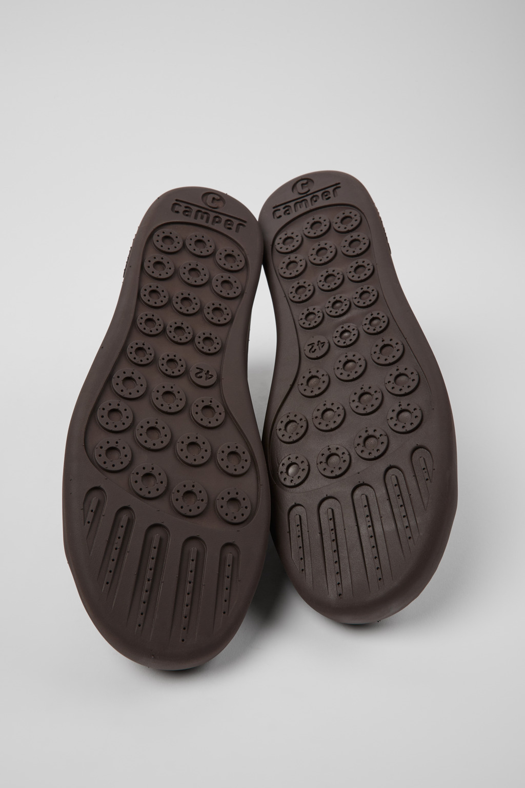 Peu Touring Brown leather sneakers for men - Image 5