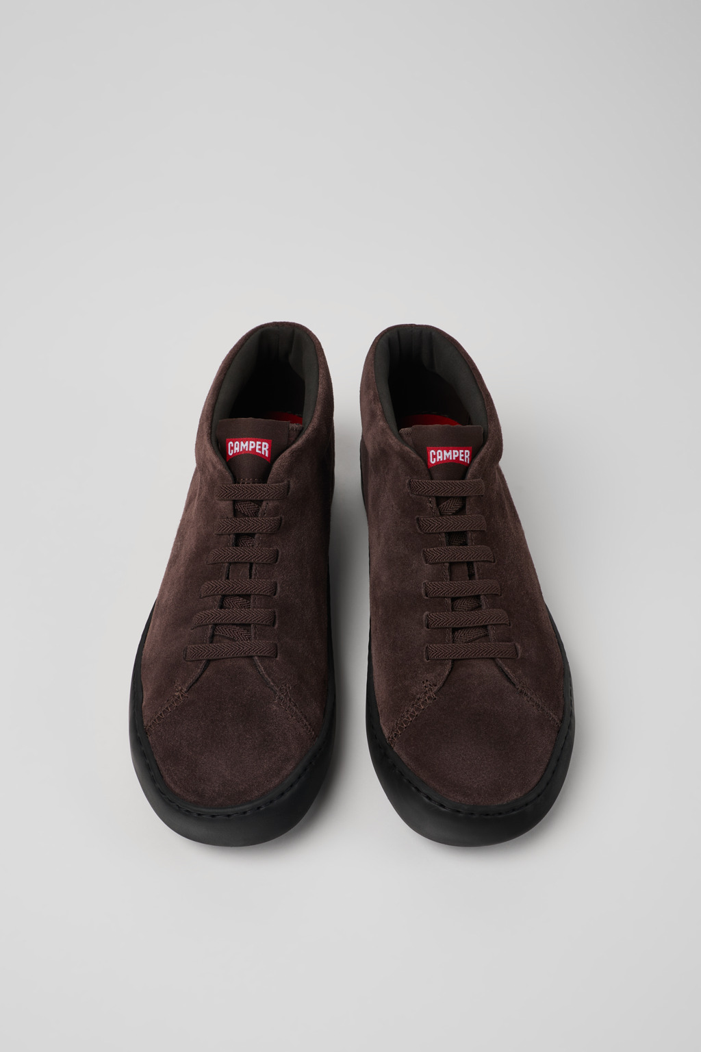 Peu Touring Brown nubuck sneakers for men - Image 4