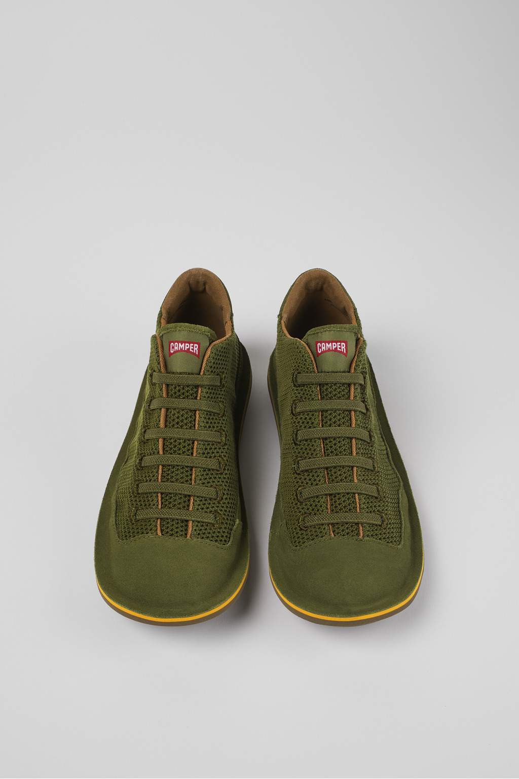 Beetle Green Textile/Nubuck Basket Bootie for Men - Image 4