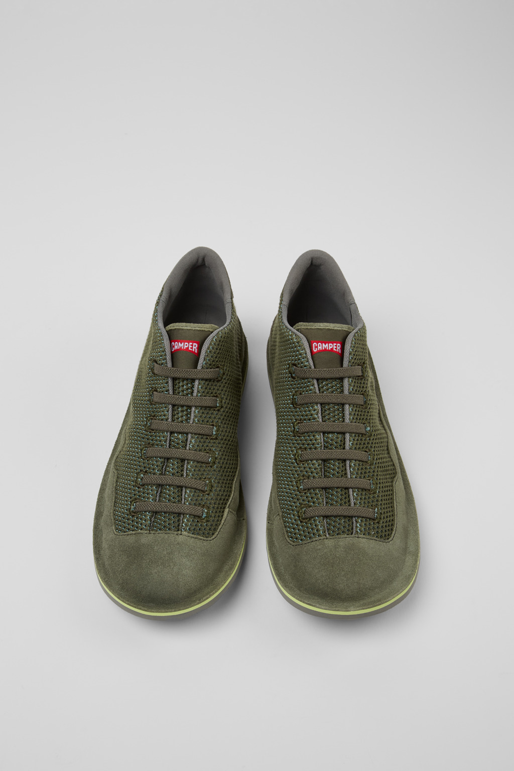 Beetle Green TENCEL™ Nubuck Ankle Boots for Men. - Image 4