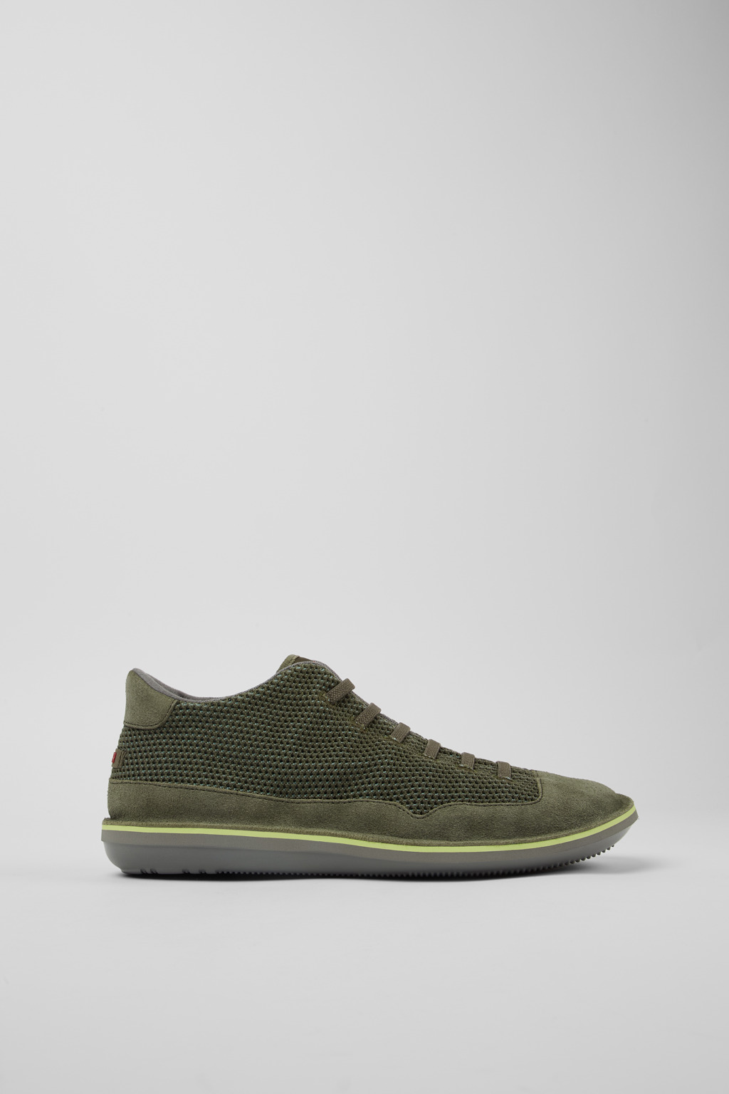 Beetle Green TENCEL™ Nubuck Ankle Boots for Men. - Image 2
