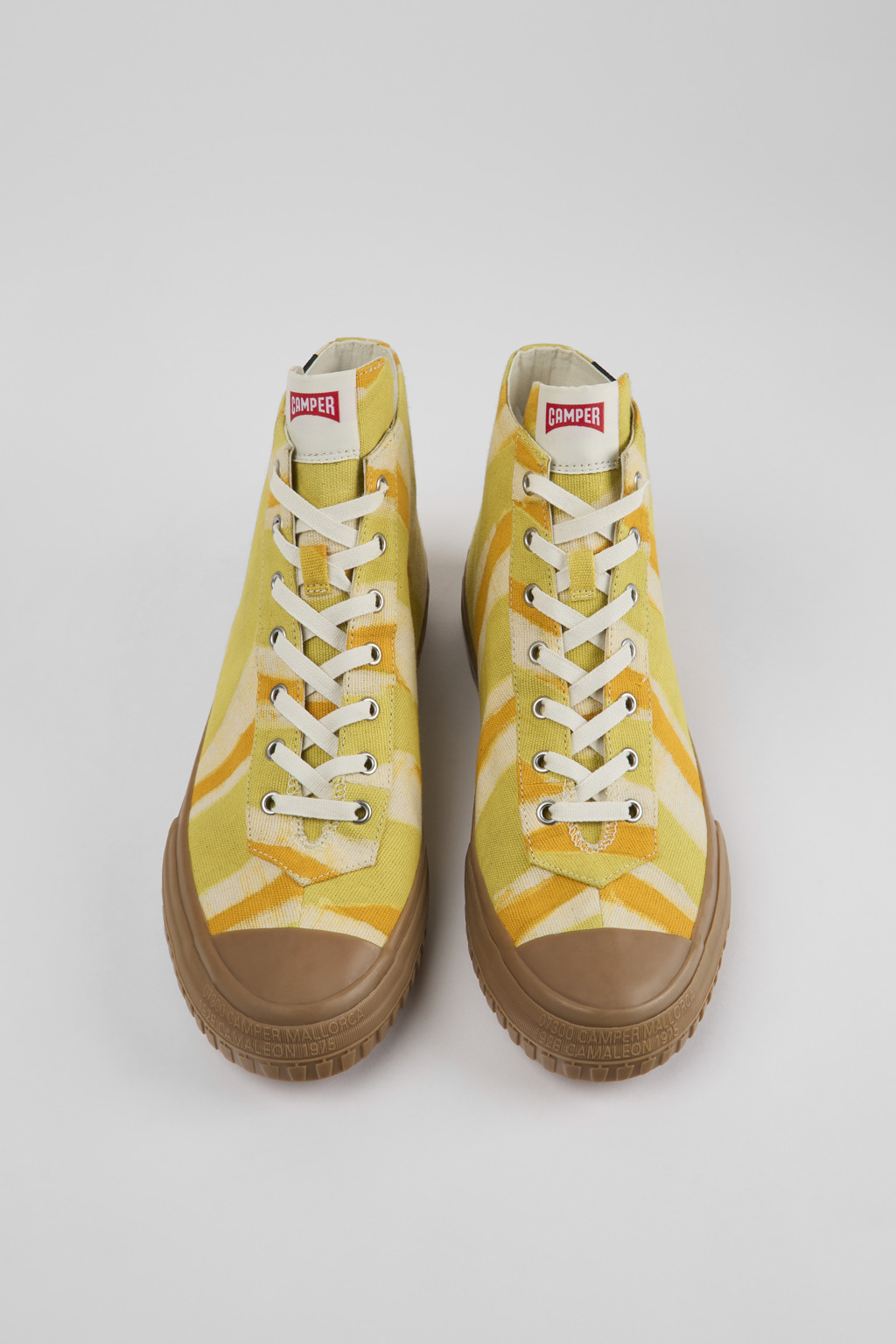 Camper x EFI Multicolored organic cotton sneakers for men - Image 4