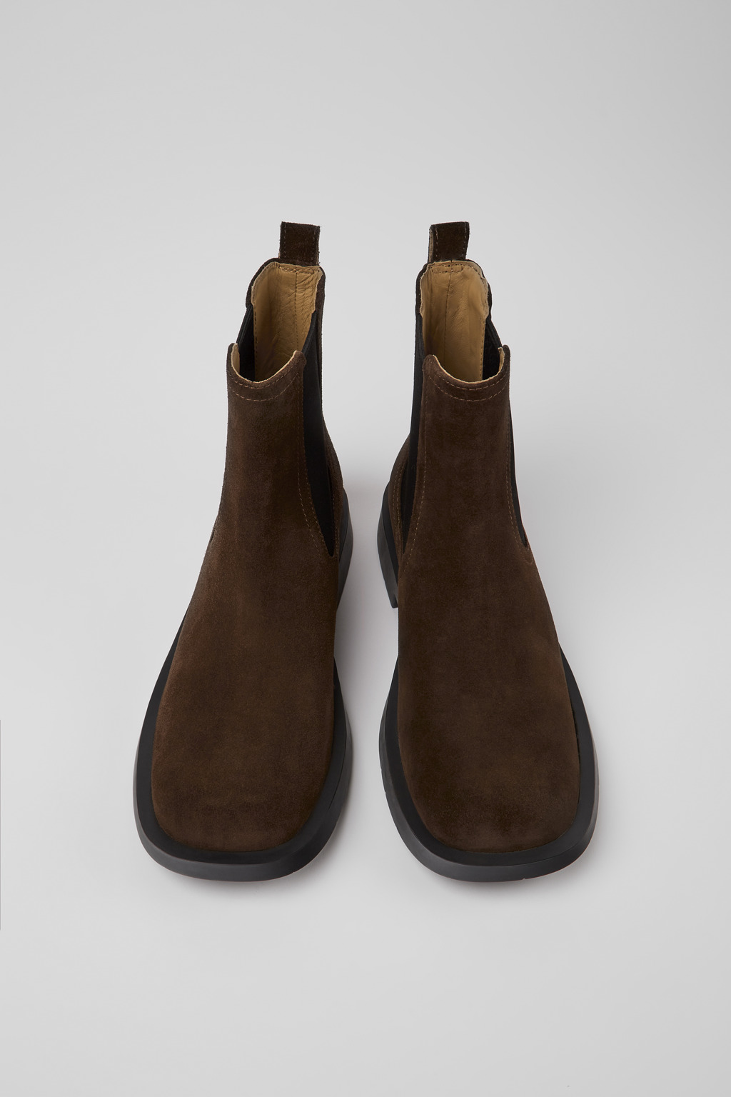 MIL 1978 Brown nubuck Chelsea boots for men - Image 4