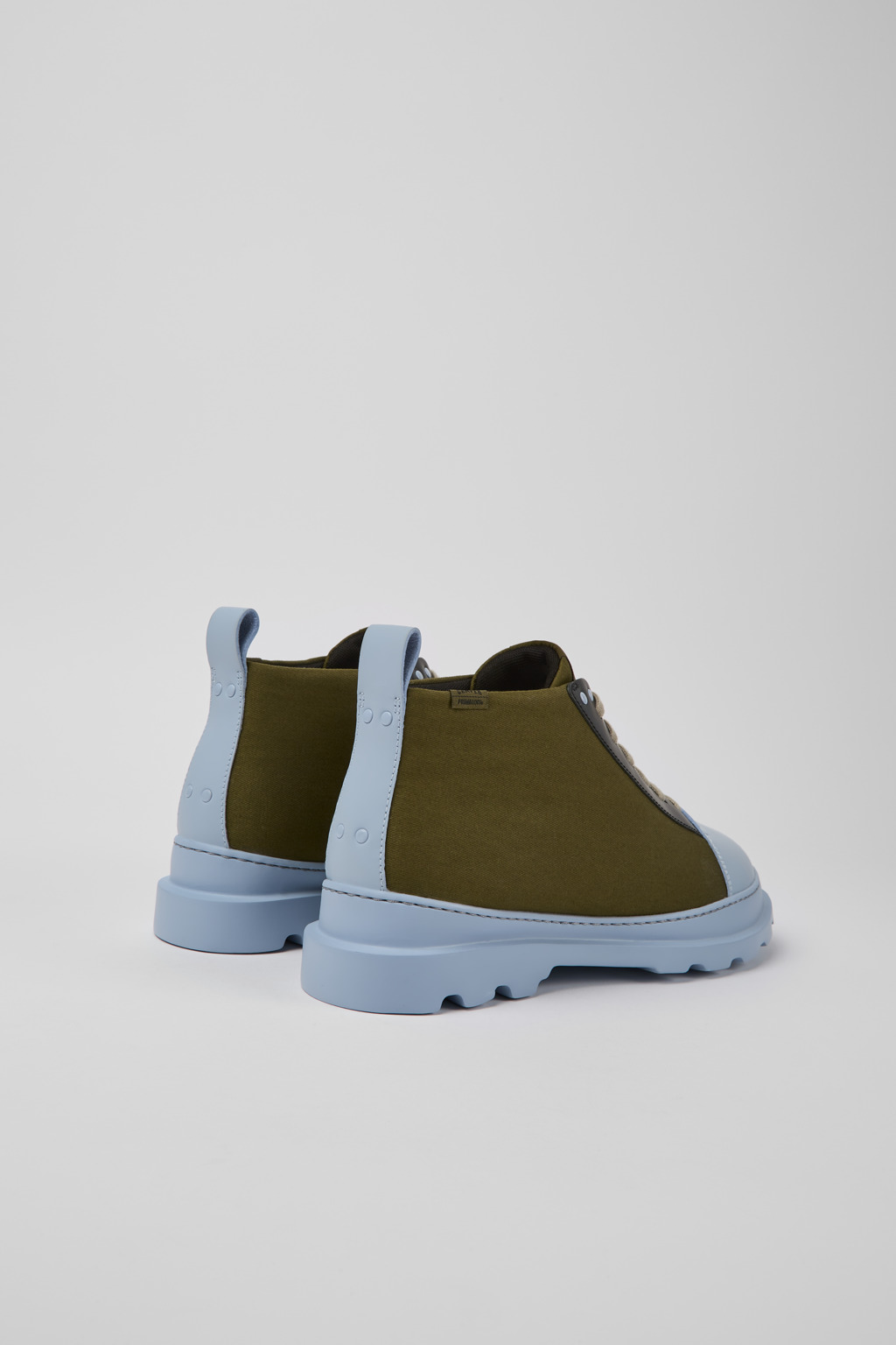 Brutus Green, blue, and black shoes for men - Image 3