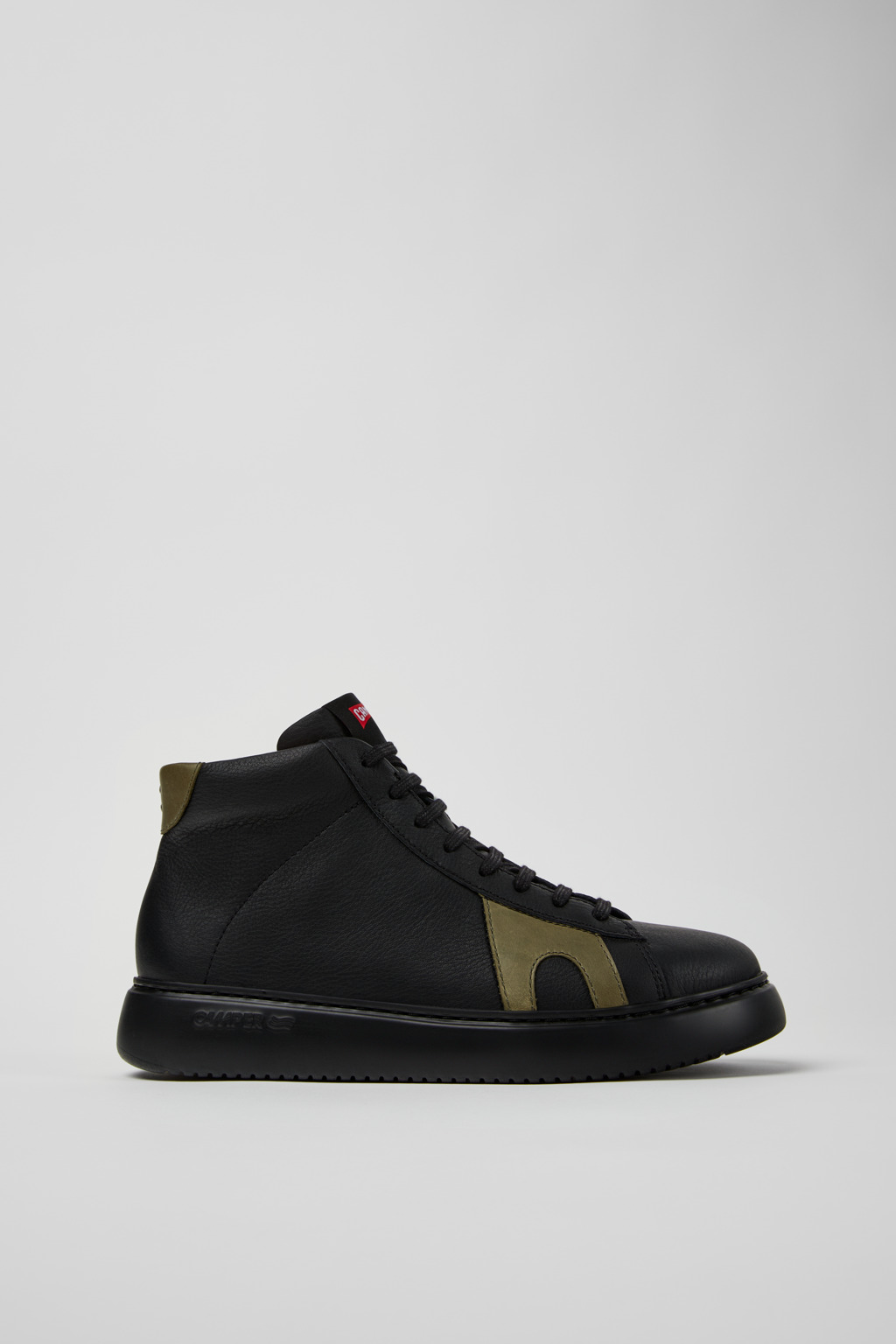 Runner K21 Multicolor Leather Sneaker Boots for Men. - Image 2