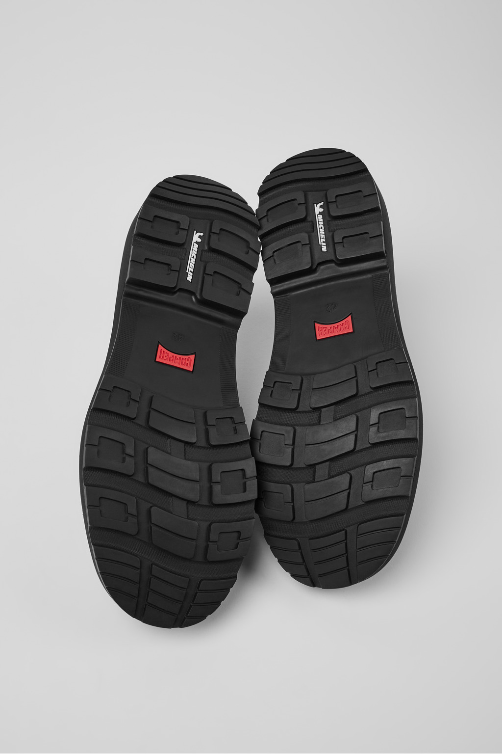 Brutus Trek MICHELIN Black leather ankle boots for men - Image 5