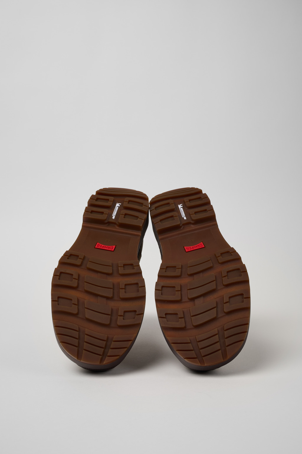 Brutus Trek MICHELIN Brown nubuck ankle boots for men - Image 5