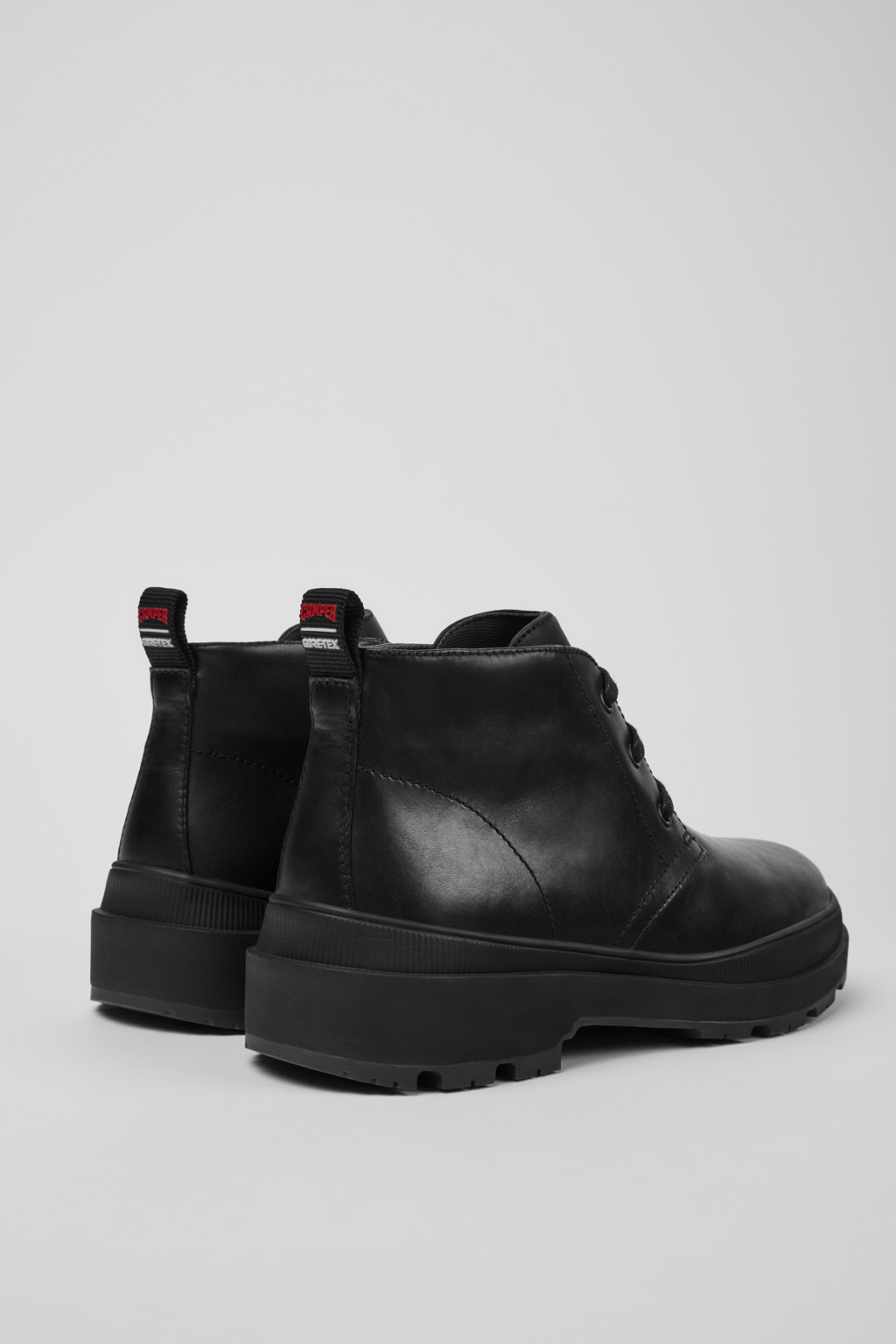 Brutus Trek GORE-TEX Black leather ankle boots for men - Image 3