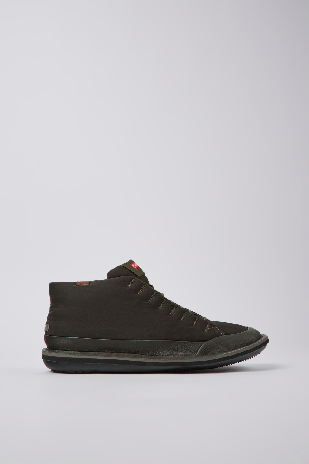 Beetle PrimaLoft® Green textile and nubuck ankle boots for men - Image 2