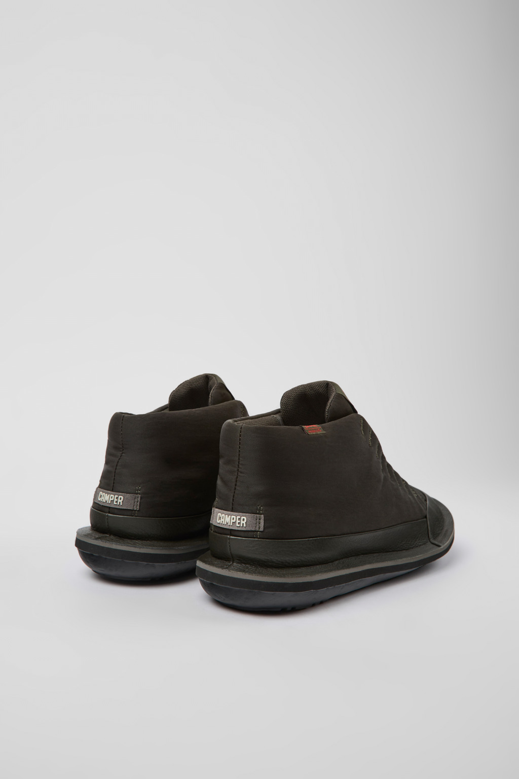Beetle PrimaLoft® Green textile and nubuck ankle boots for men - Image 3