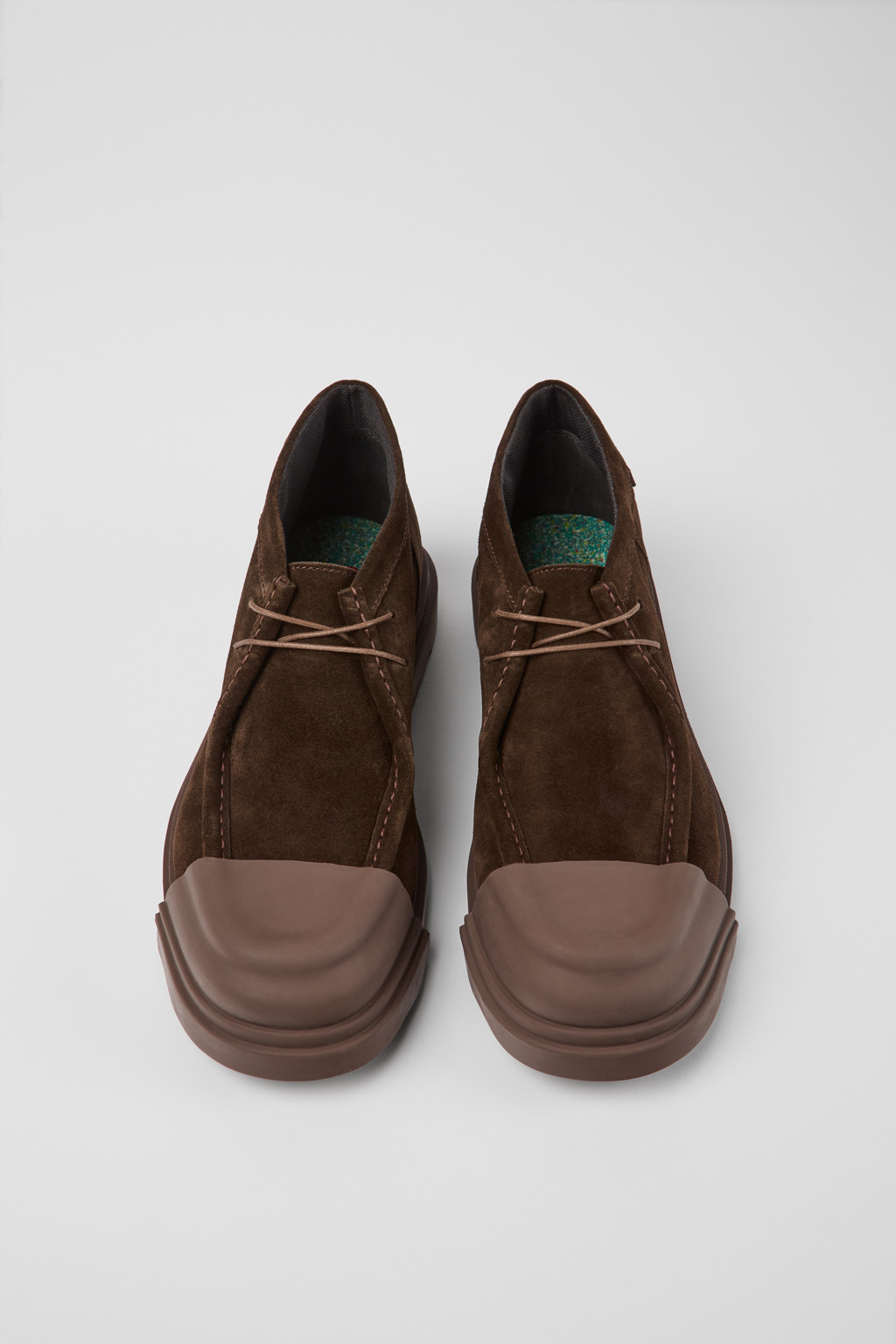 Junction Brown nubuck shoes for men - Image 4