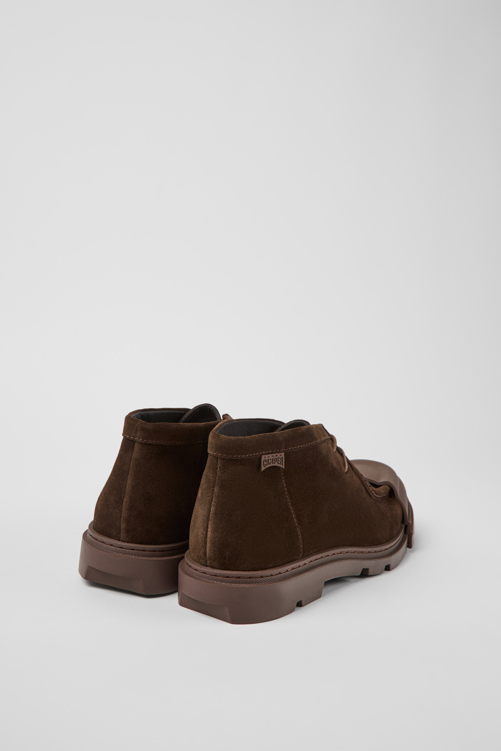 Junction Brown nubuck shoes for men - Image 3
