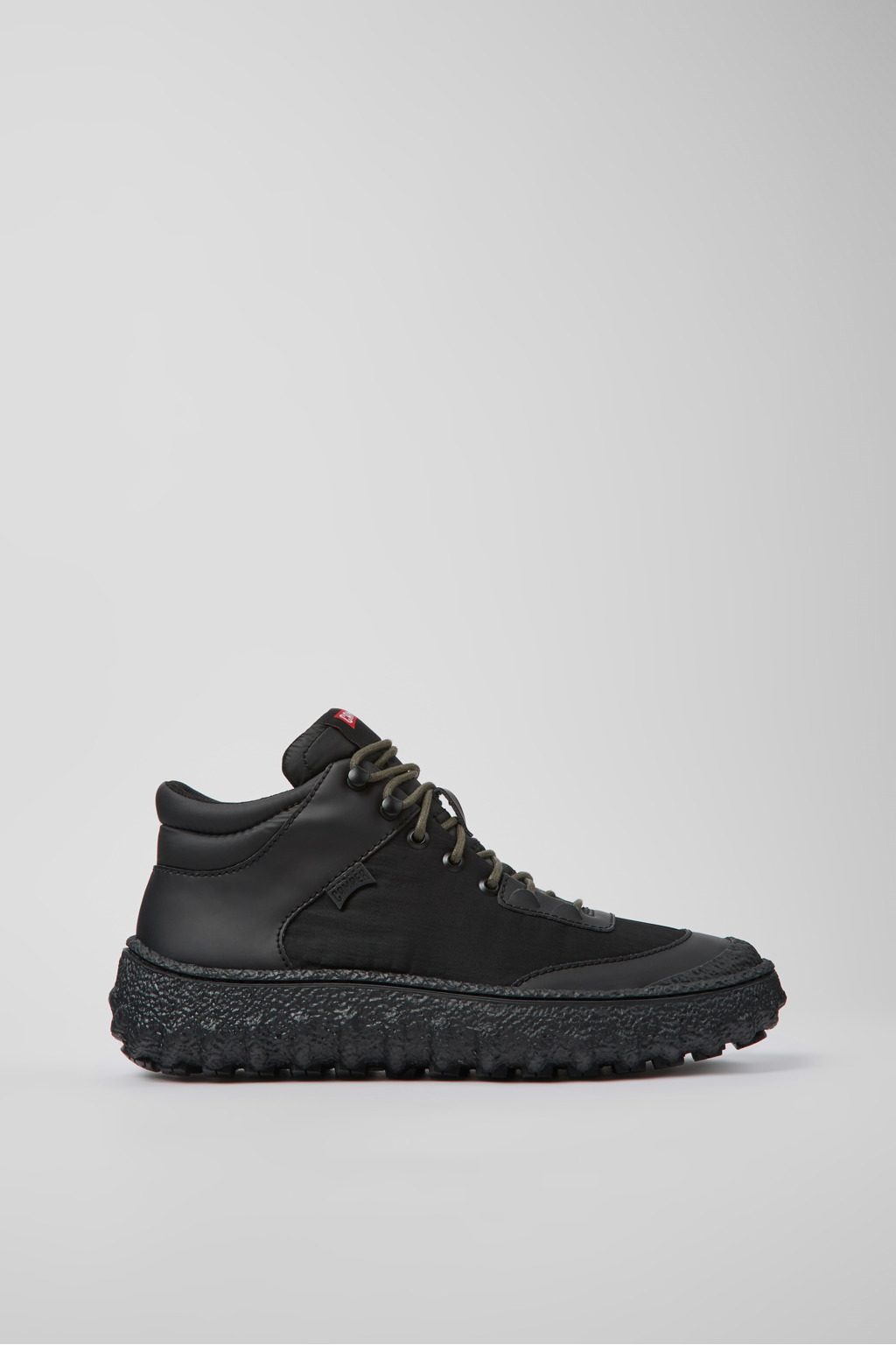 Ground MICHELIN Black textile and leather shoes for men - Image 2